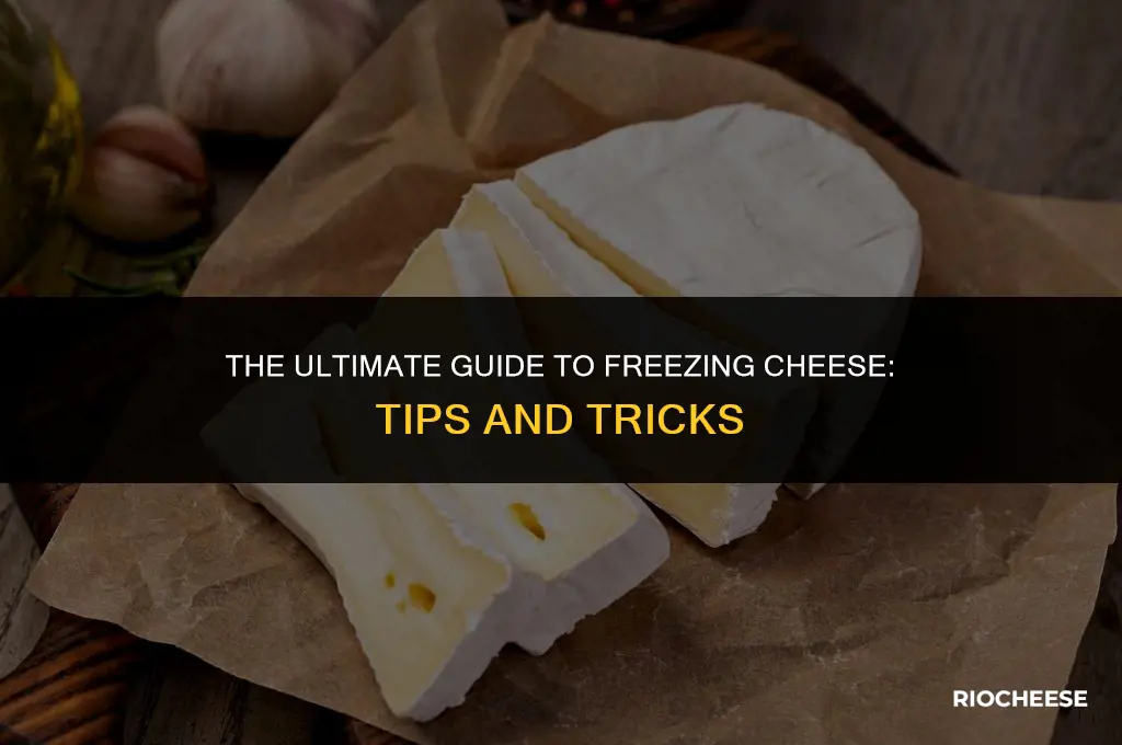 could you put cheese in the freezer