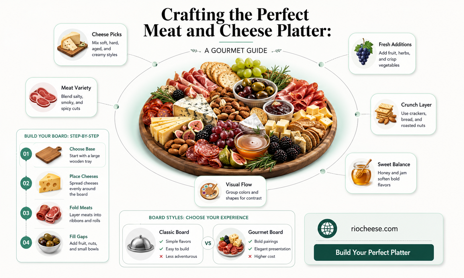 what to put on a meat and cheese platter
