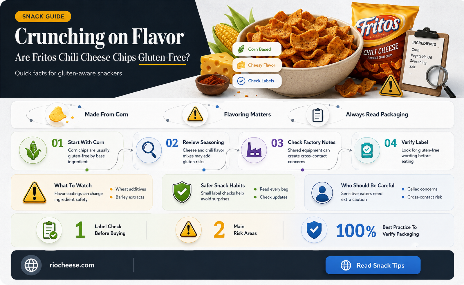 is fritos chili cheese chips gluten free