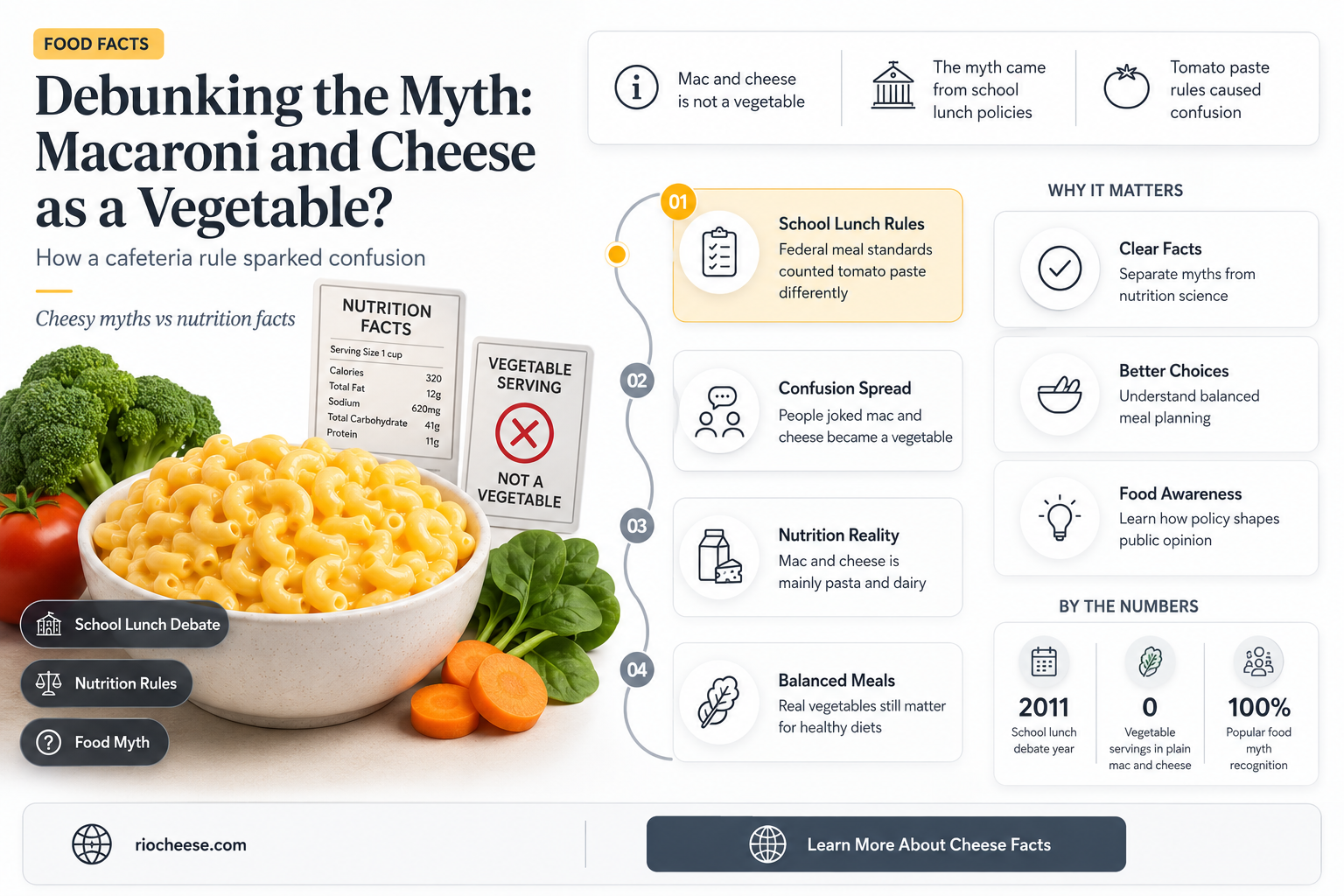 is macaroni and cheese a vegetable