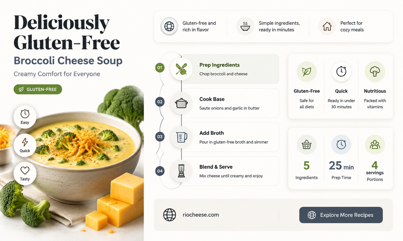 is friendly broccoli cheese soup gluten free