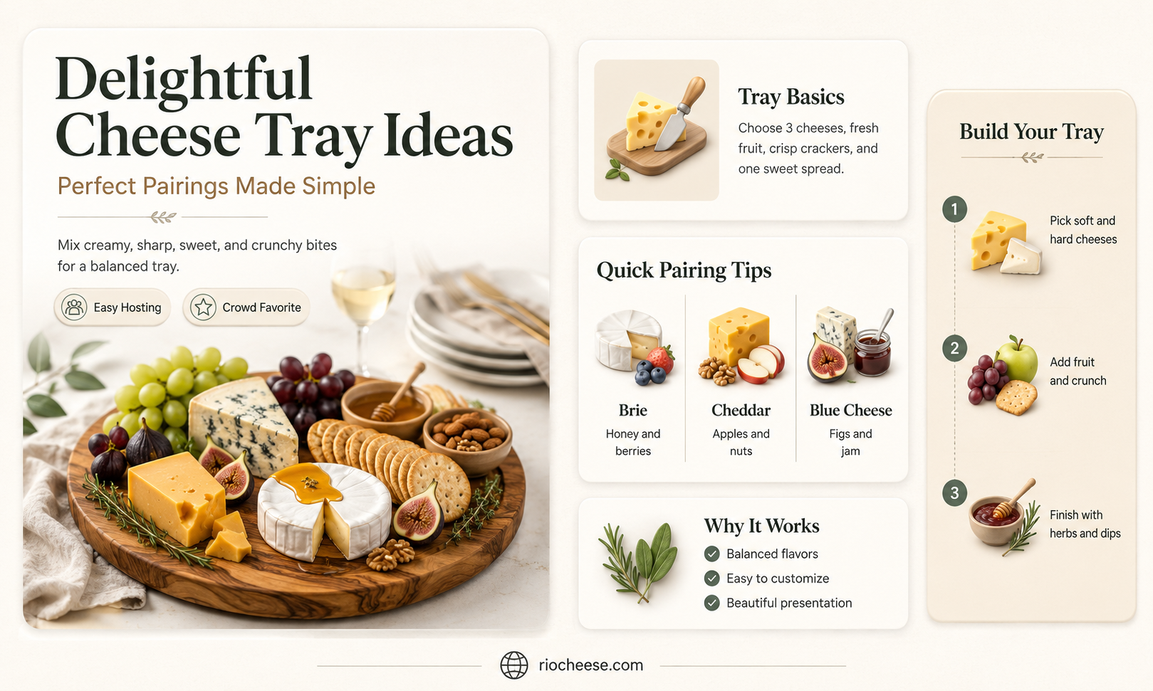 what to put on a cheese tray
