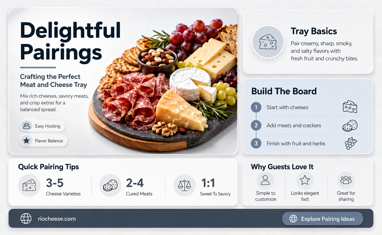 what to put on a meat and cheese tray