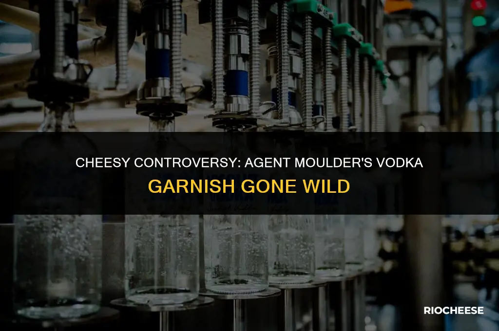 did agent moulder put cheese in his vodka