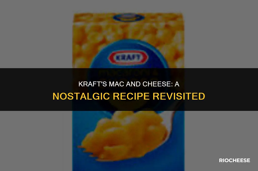 did kraft change their mac and cheese