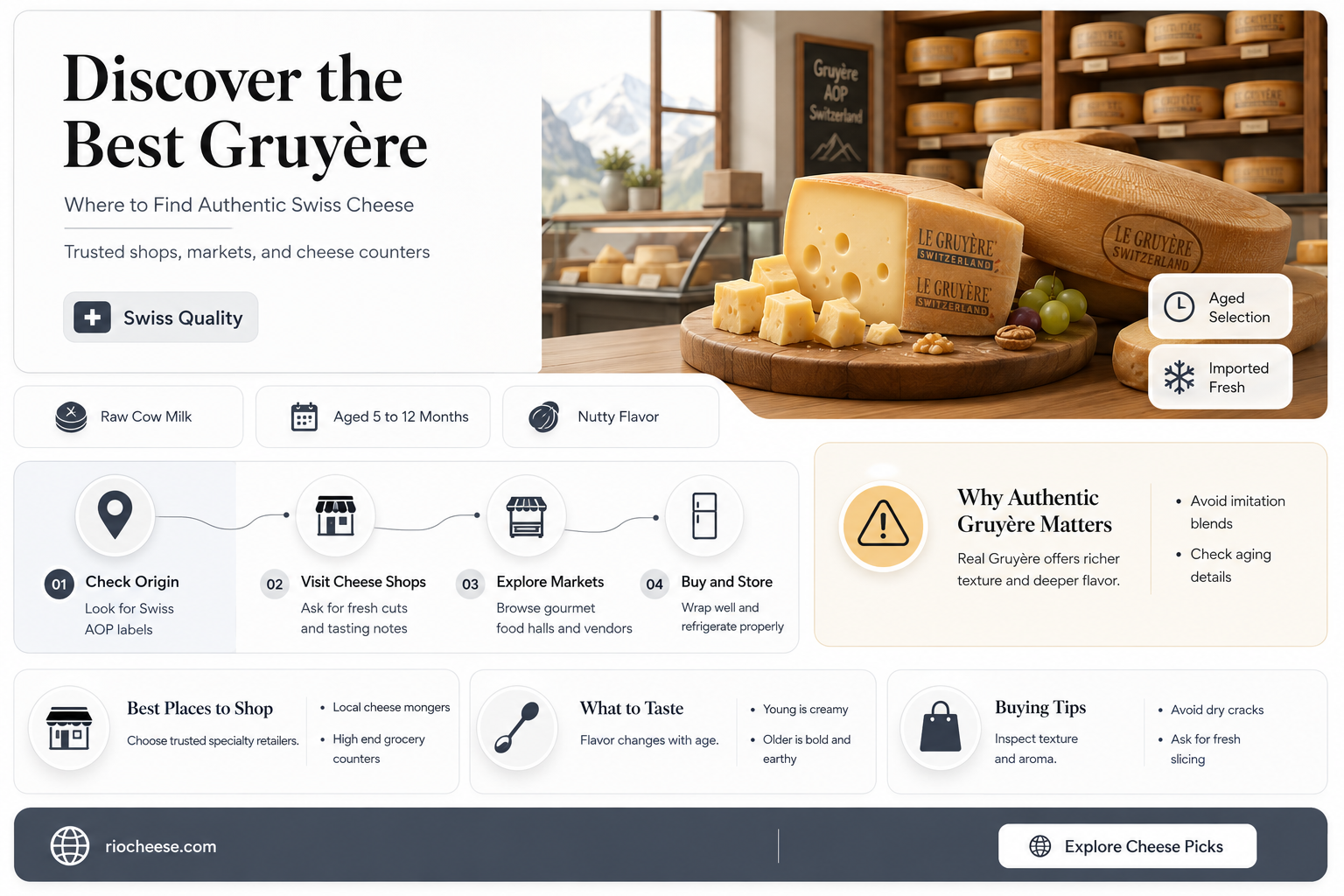 where to get gruyere cheese