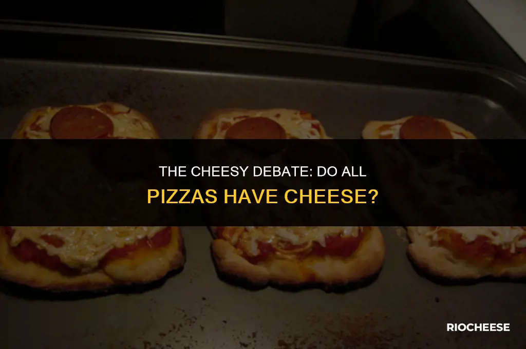 do all pizza have cheese