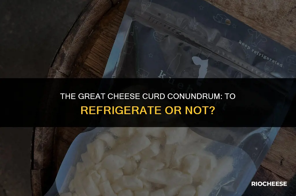 do cheese curds need to be refrigerated