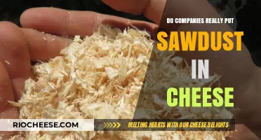 The Truth About Cheese: Sawdust and Other Surprising Additives
