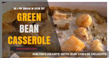 Cheesy Dilemma: To Add or Not to Add Cheese to Your Tater Tot Green Bean Casserole?