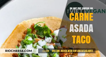 The Great Cheese Debate: Why Carne Asada Tacos Deserve Better