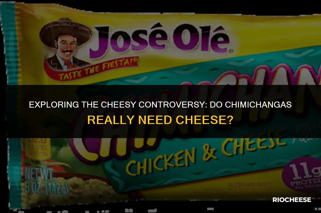 do people put cheese in chimichangs