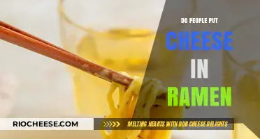 Cheesy Ramen Craze: Exploring the Fusion of Flavors