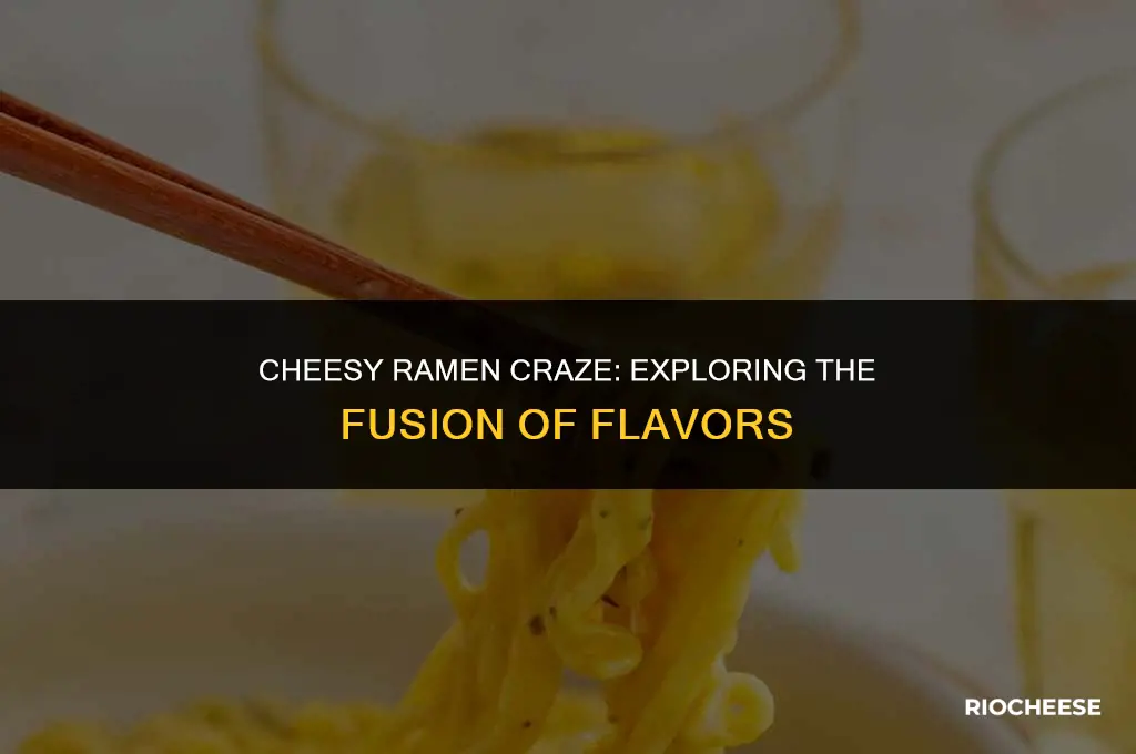 do people put cheese in ramen