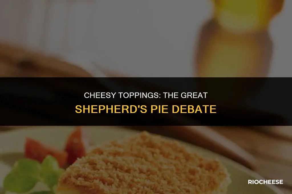 do you put cheese on top of shepherd
