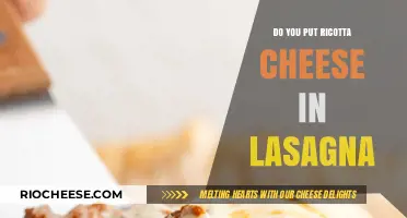Ricotta's Role in Lasagna: A Cheesy Debate Uncovered