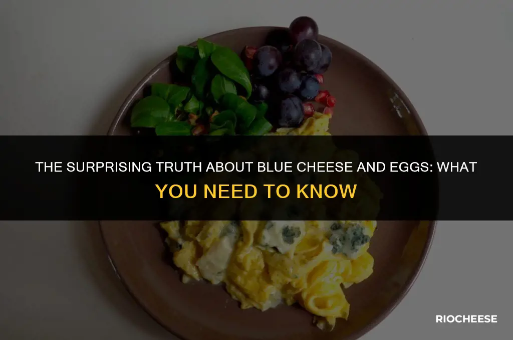 does blue cheese have eggs