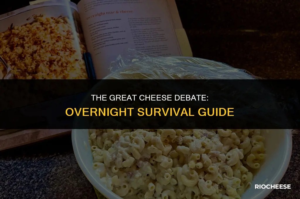 does cheese go bad if left out overnight