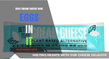 Unraveling the Mystery: Is Cream Cheese an Egg-Free Delight?