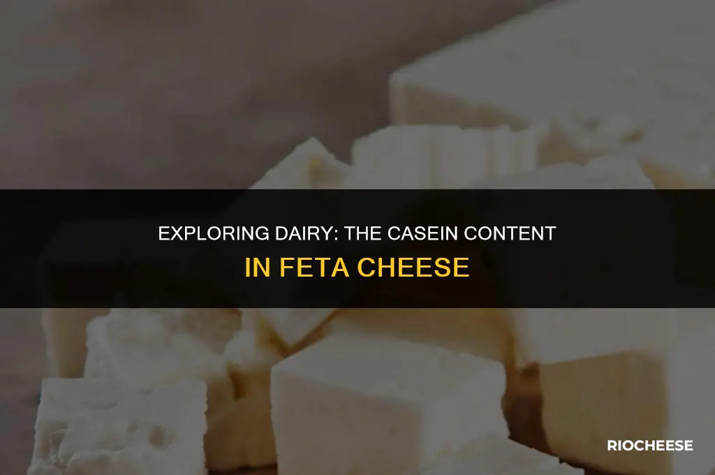 does feta cheese have casein