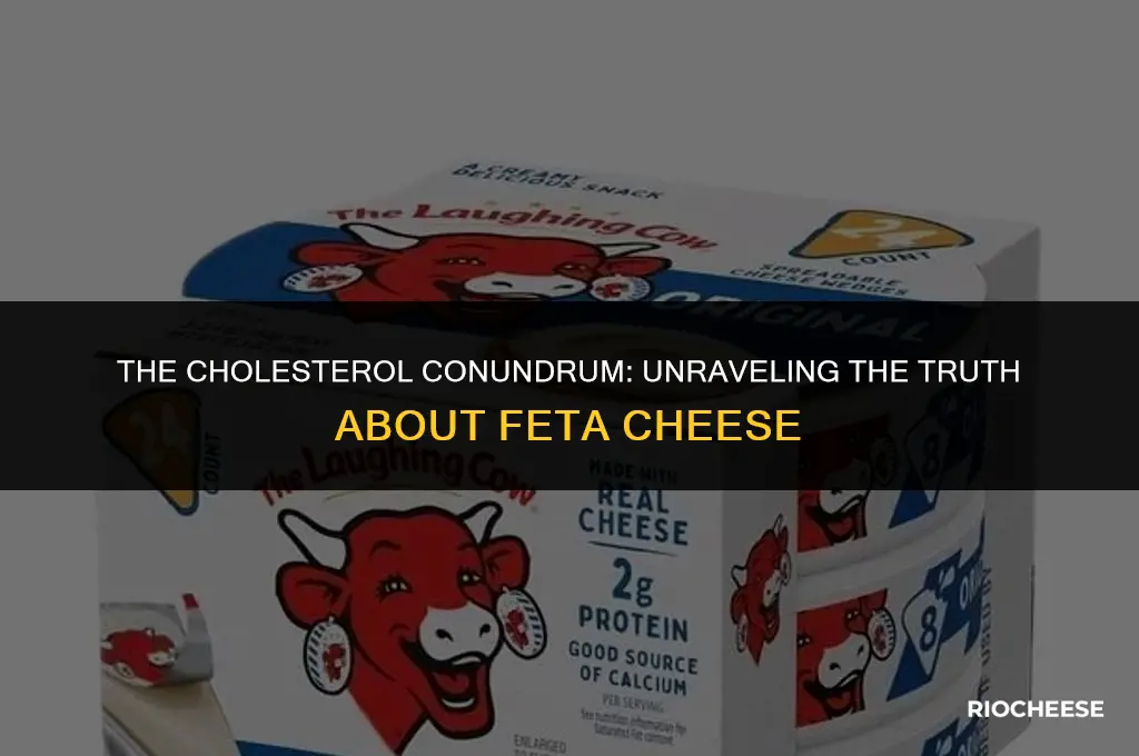 does feta cheese have cholesterol