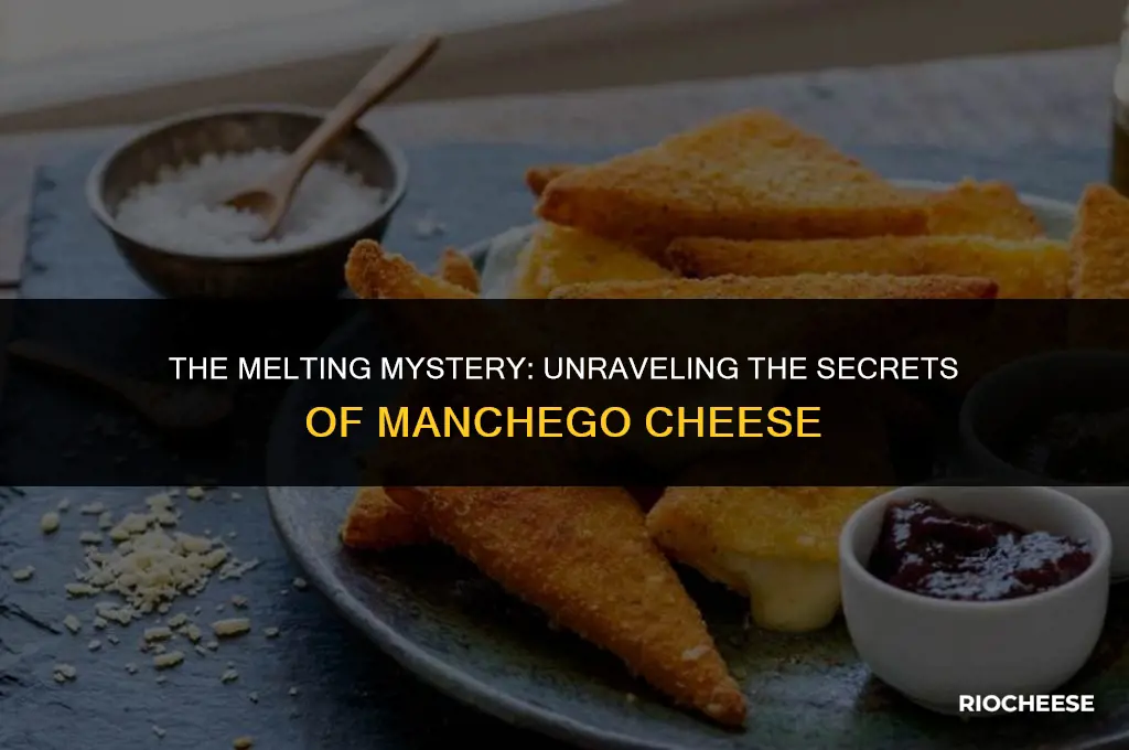 does manchego cheese melt