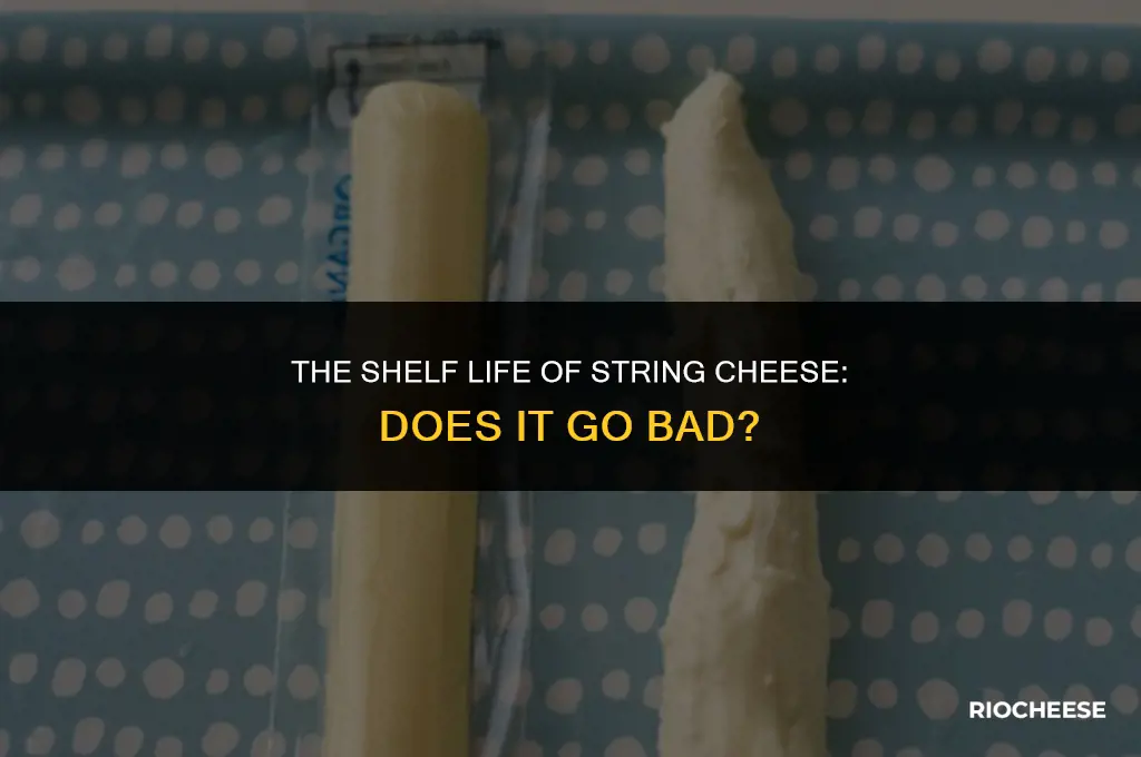 does string cheese go bad