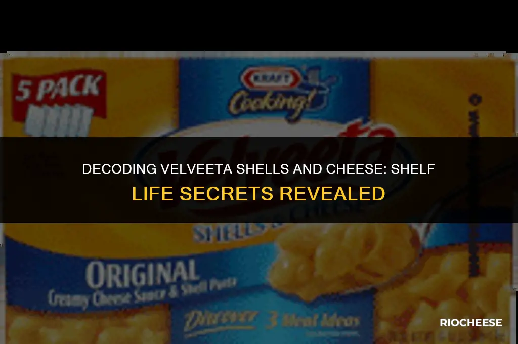 does velveeta shells and cheese go bad