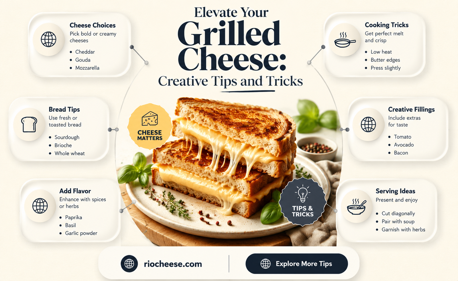 how to spruce up a grilled cheese