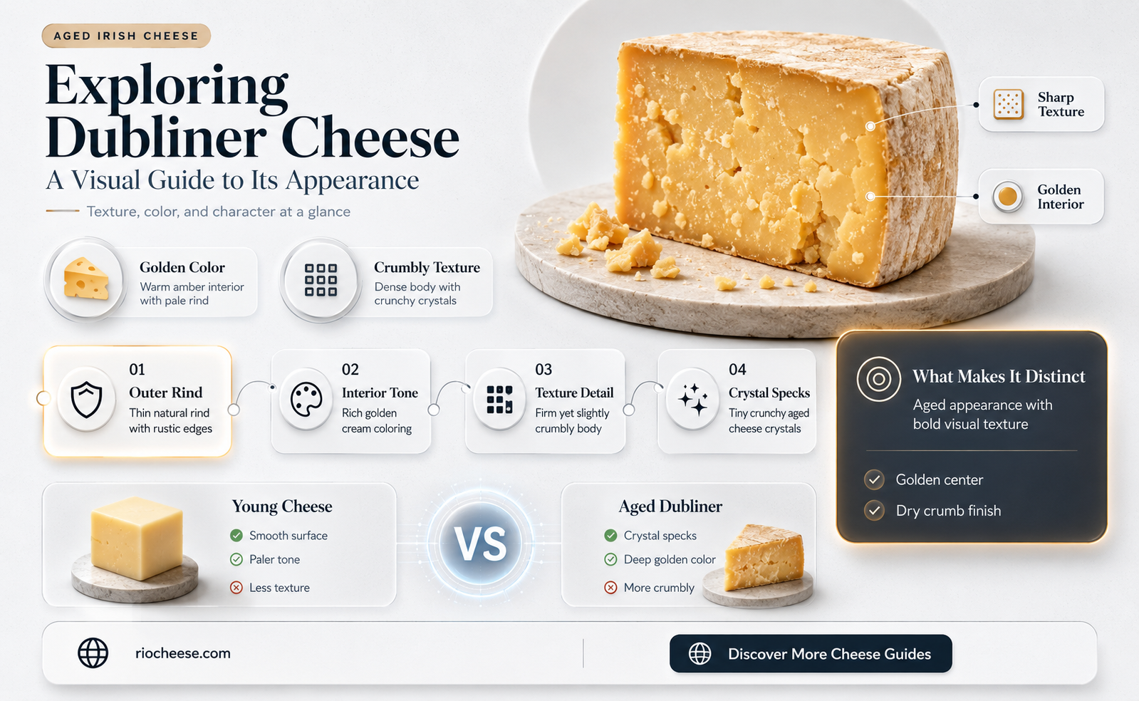 what does dubliner cheese look like