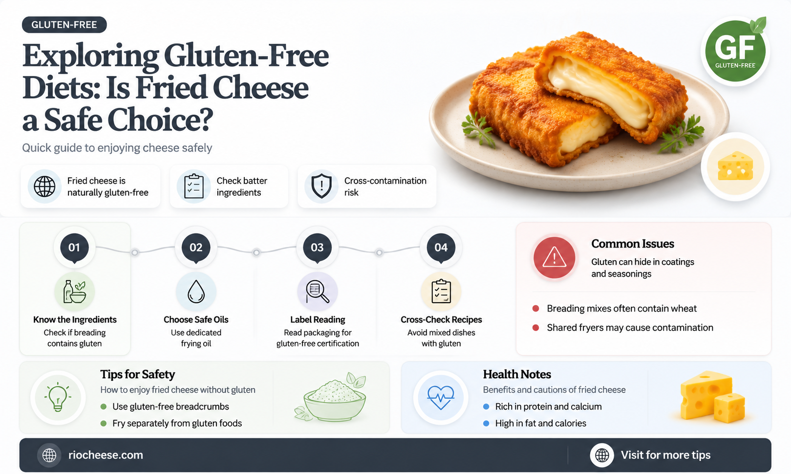 is fried cheese gluten free