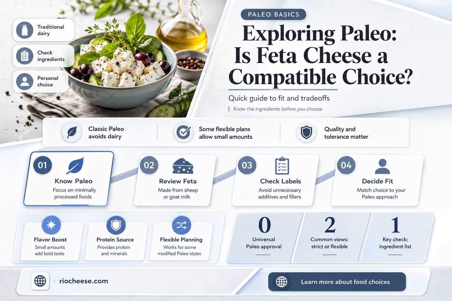 can you feta cheese on paleo