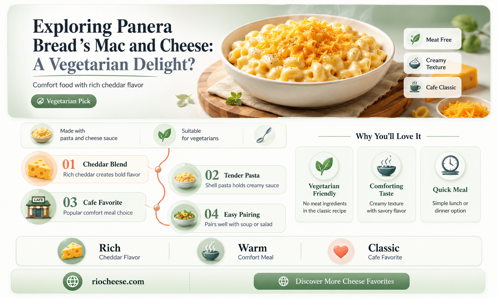 is panera bread mac and cheese vegetarian