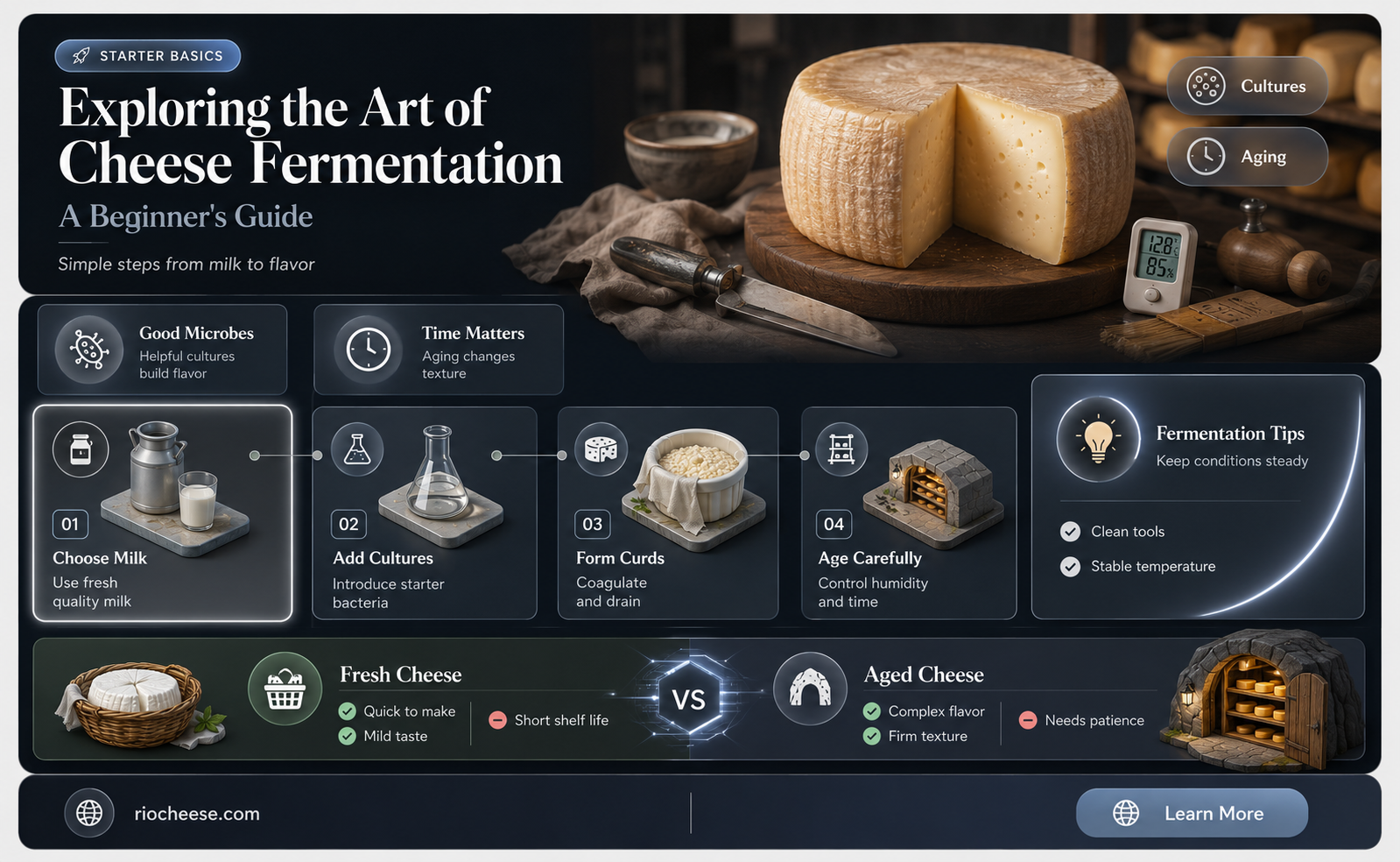 can you ferment cheese