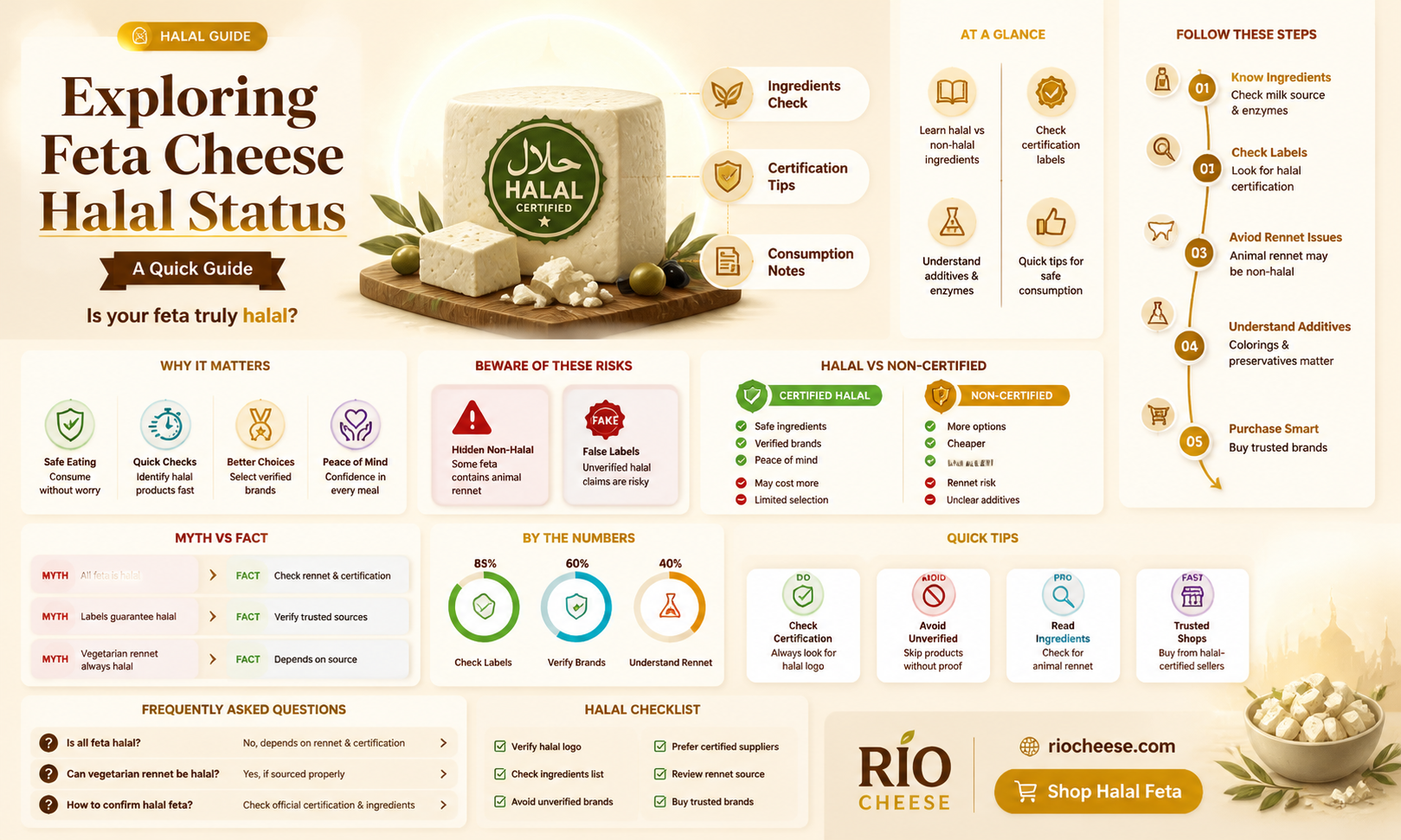 is feta cheese halal