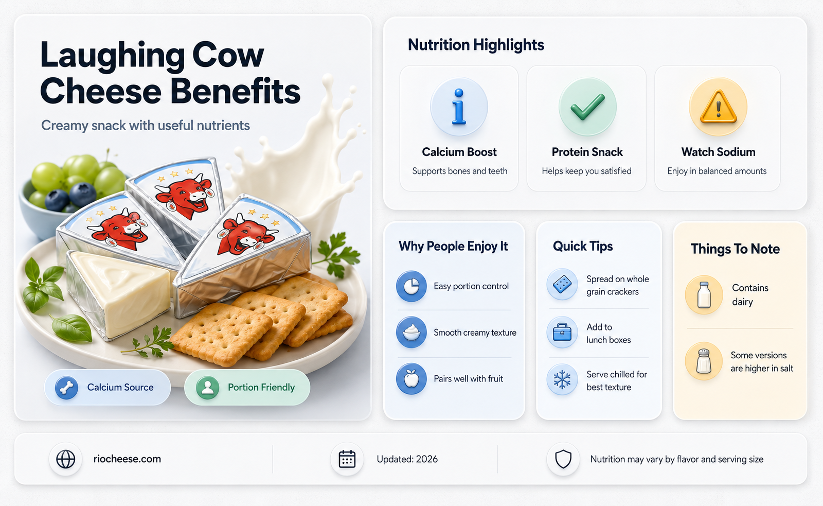is laughing cow cheese healthy