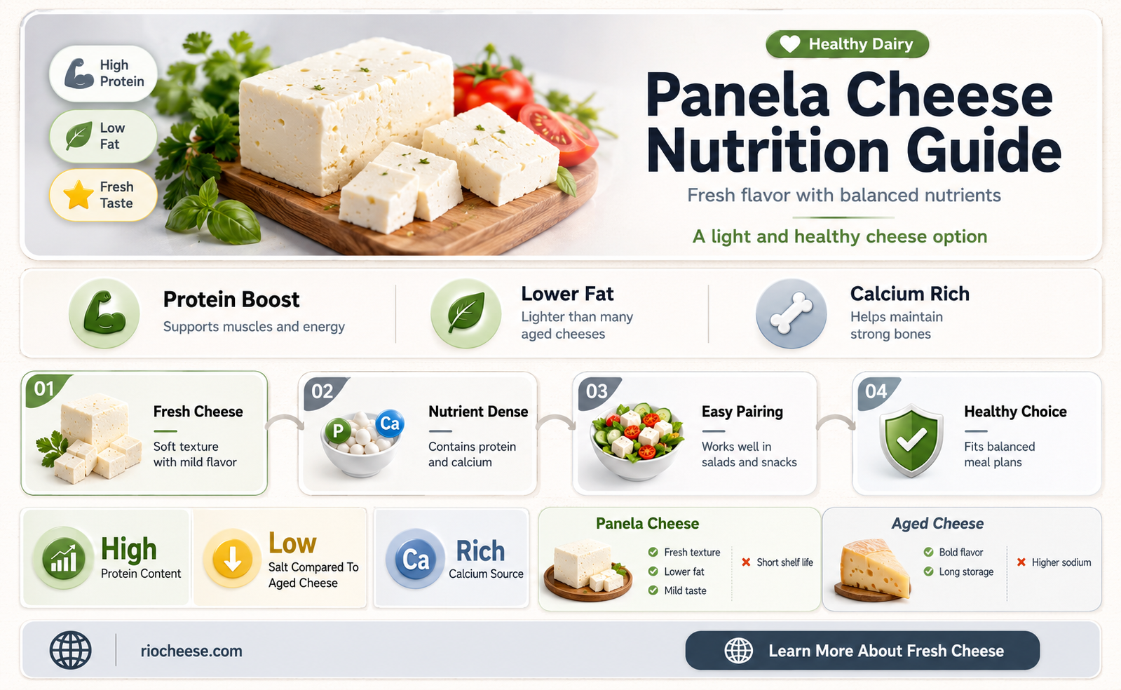 is panela cheese healthy