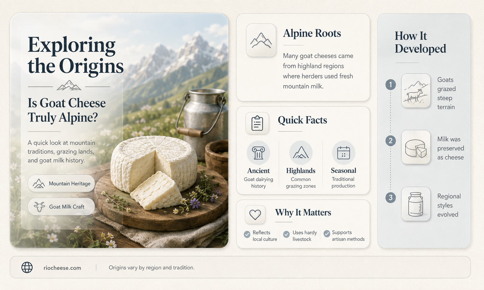 is goat cheese alpine