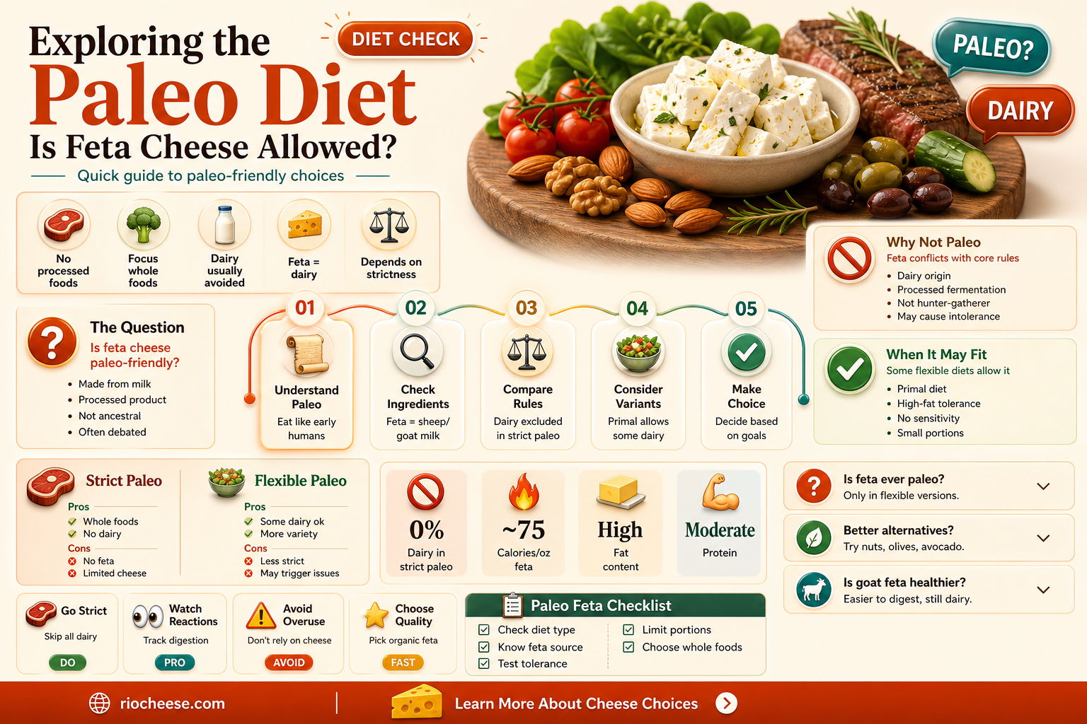 is feta cheese paleo