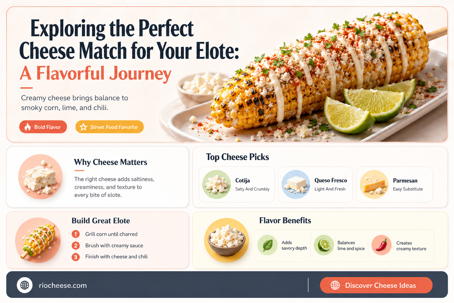 what kind of cheese goes on elote