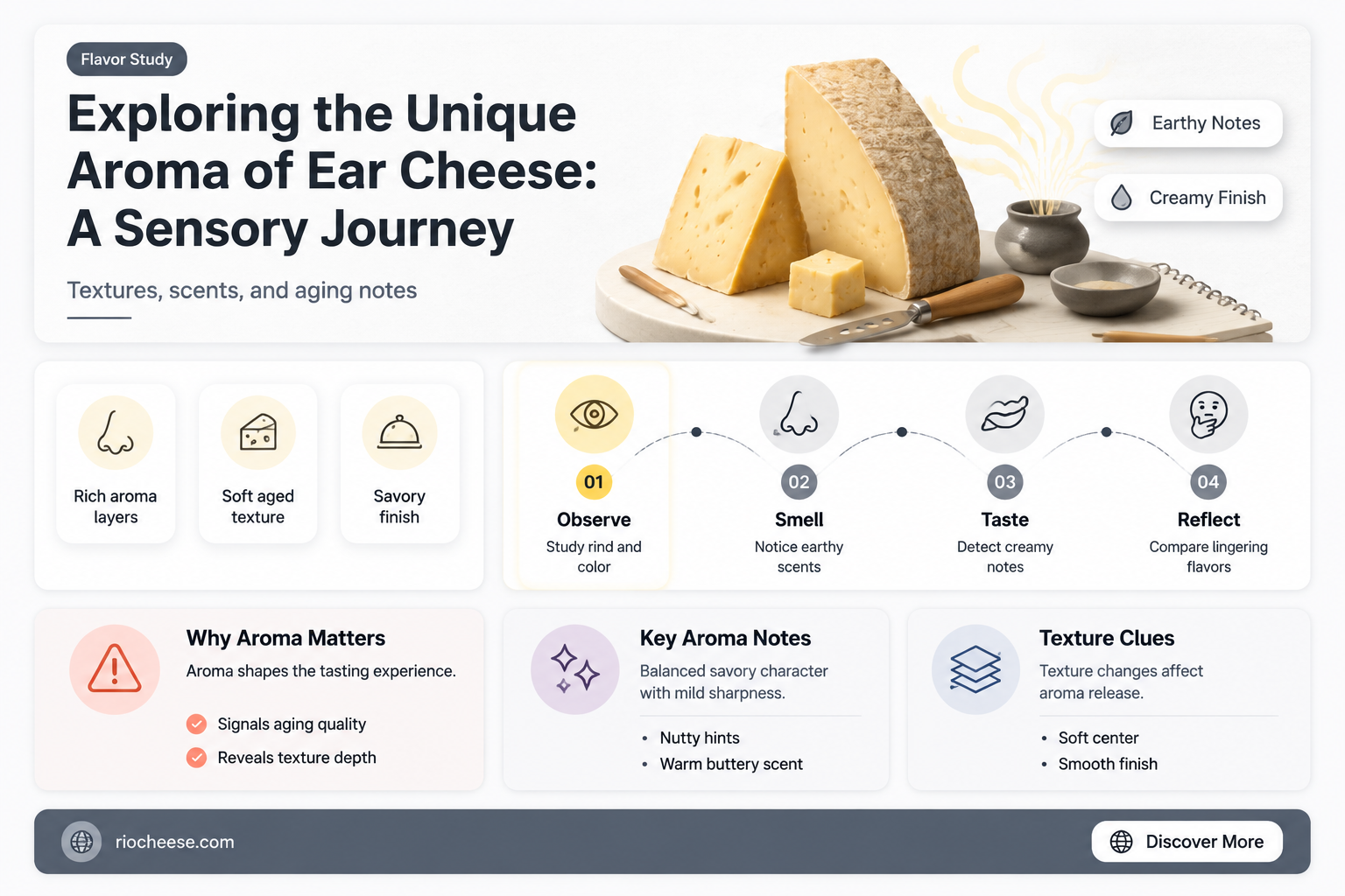 what does ear cheese smell like