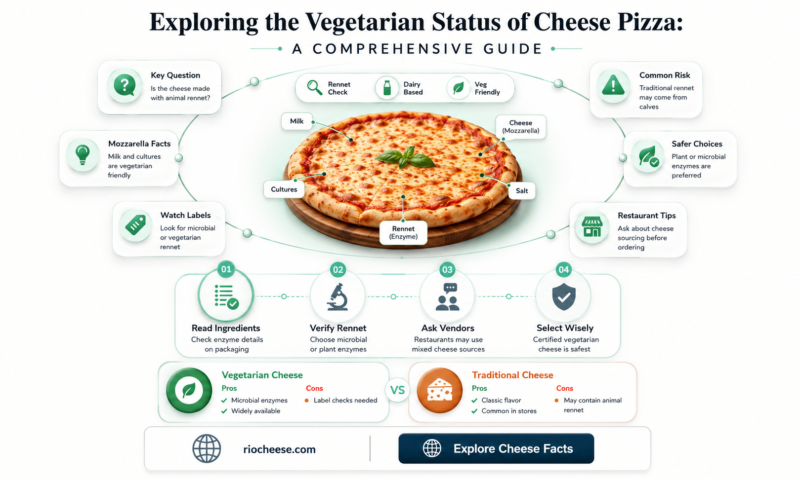 is cheese pizza vegetarian