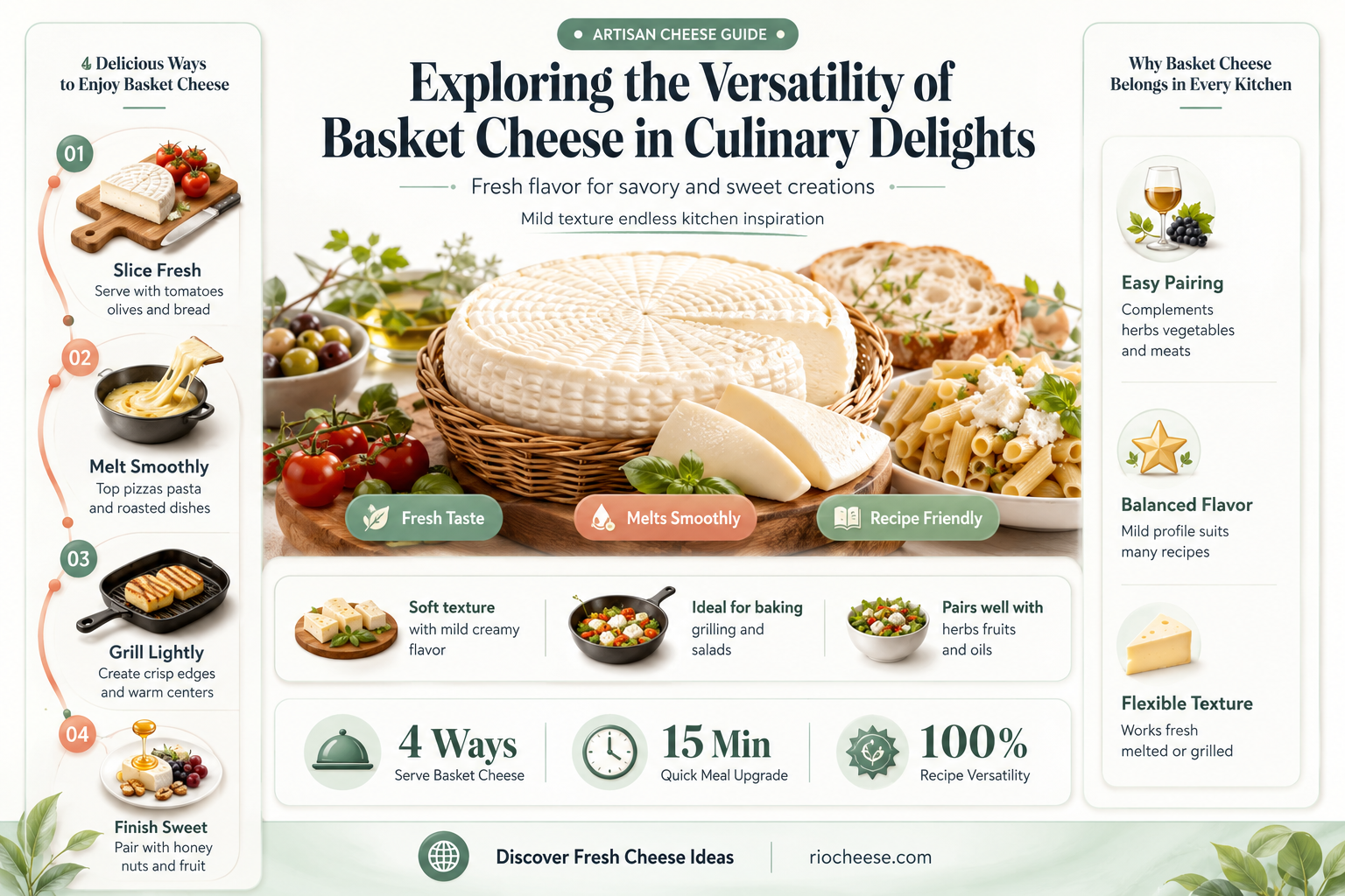 what is basket cheese used for