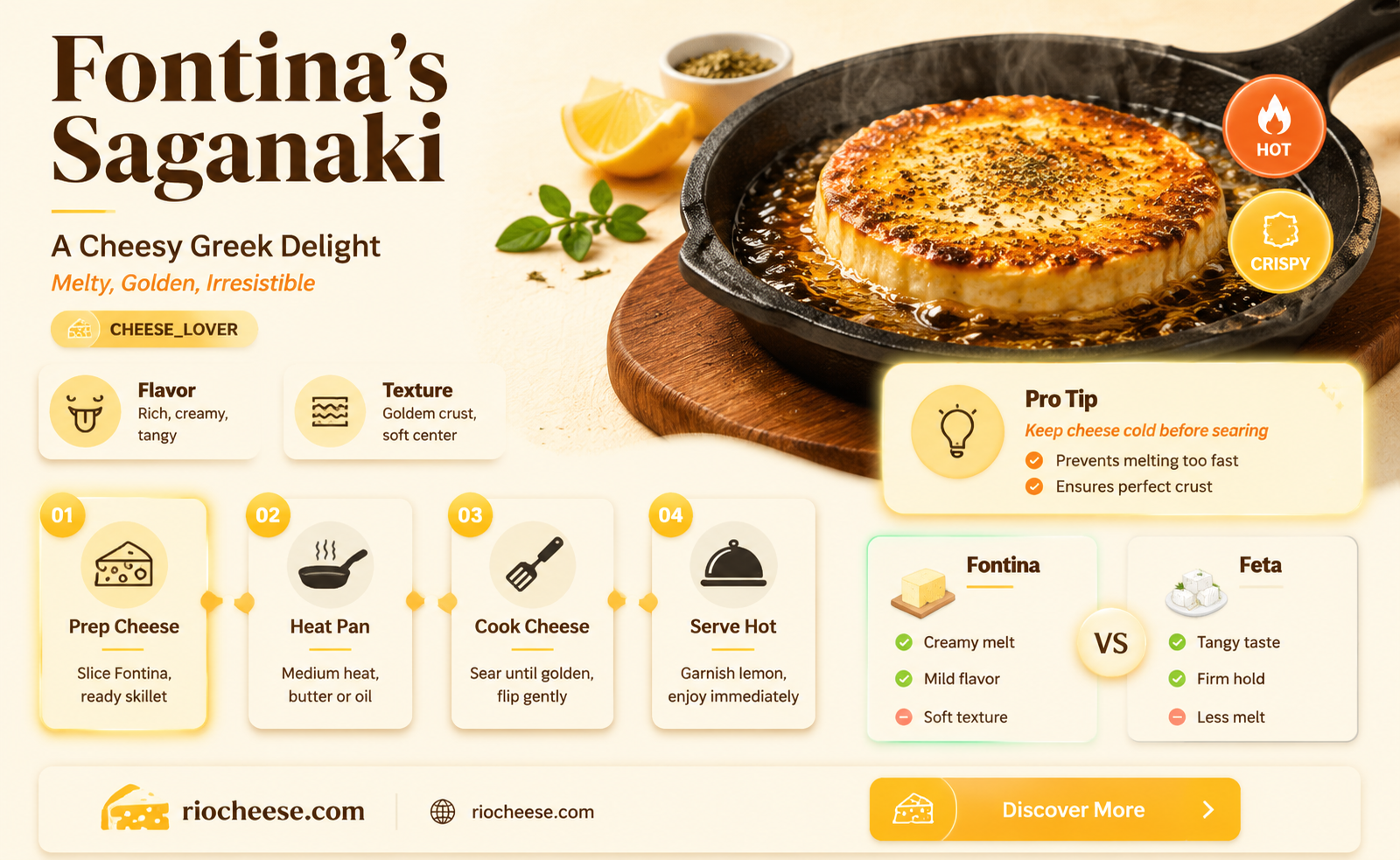 can you use fontina cheese for saganaki