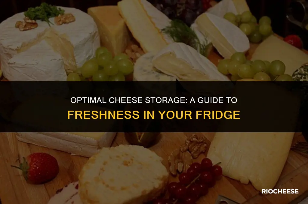 how best to keep cheese in fridge