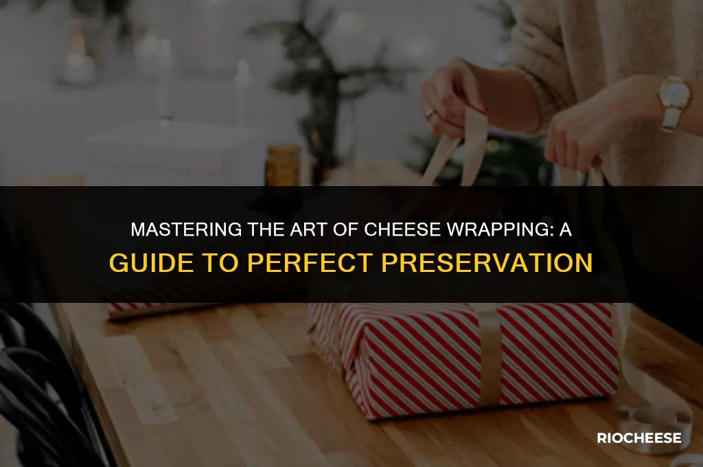 how best to wrap cheese