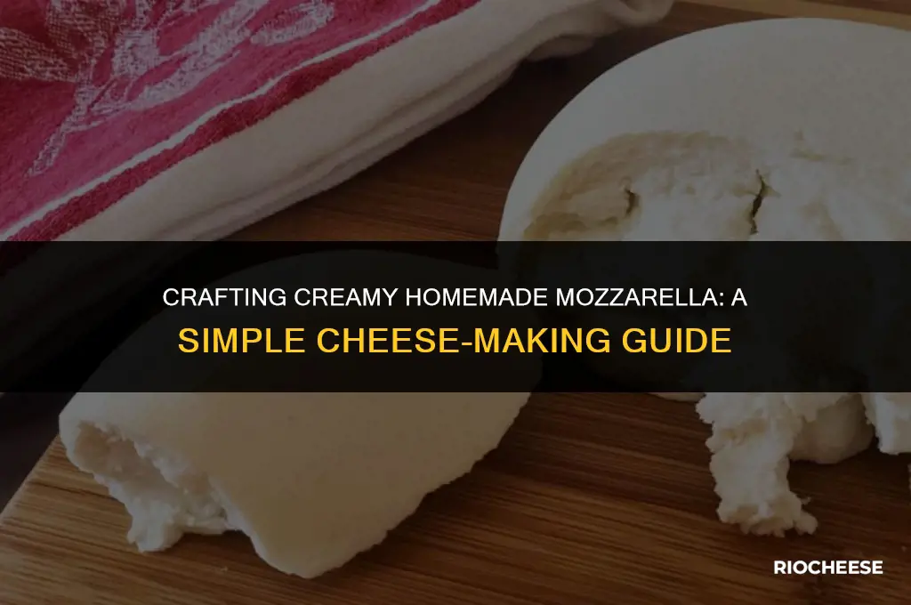 how can i make homemade mozzarella cheese
