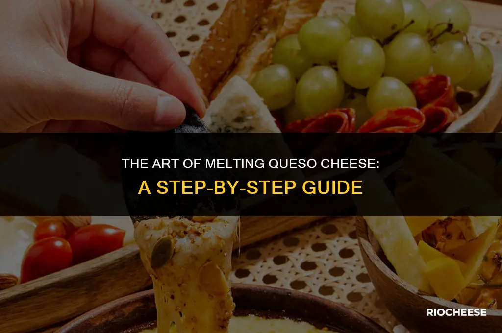 how do i melt queso cheese