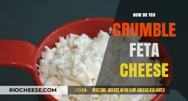 Mastering the Art of Crumbling Feta Cheese: Tips and Tricks