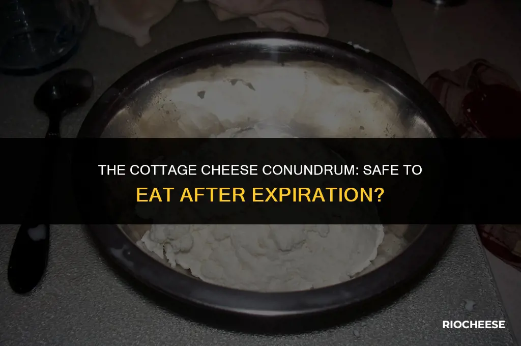 how good is cottage cheese after the expiration date